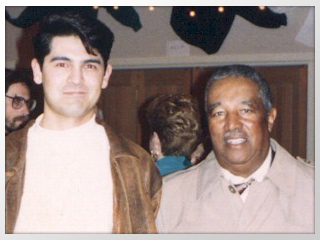 Photo of Tony Pacini with Ray Brown
