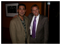 Tony Pacini And Chuck Redd Backstage October 2009